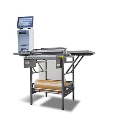 محطة لف الطعام اليدوية الموفرة للوقت لطاولات التعبئة والتغليف التجارية لعمليات لف الطعام