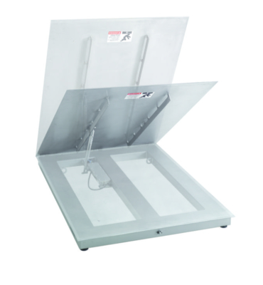 PFA579lift-DS1500A مقياس أرضية صناعية صلبة مع لوحة حمولة قابلة للطي لتخزين سهل