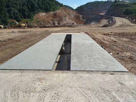ميزان شاحنة التعدين Weighbridge ، 10 Ton Weighing Scale بدون جهد نوع الميزان