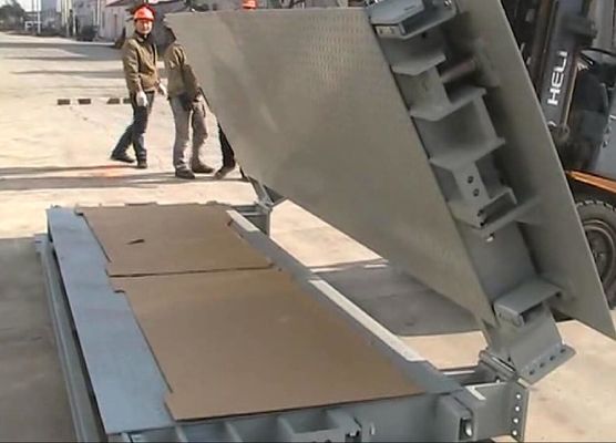 طوي المحمولة الميزان التجاري نصف شاحنة موازين لنباتات الحبوب