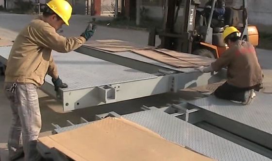 طوي المحمولة الميزان التجاري نصف شاحنة موازين لنباتات الحبوب