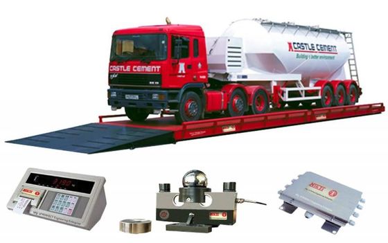 منافذ ميزان الشاحنة الإلكترونية المتنقلة Pitless Weighbridge