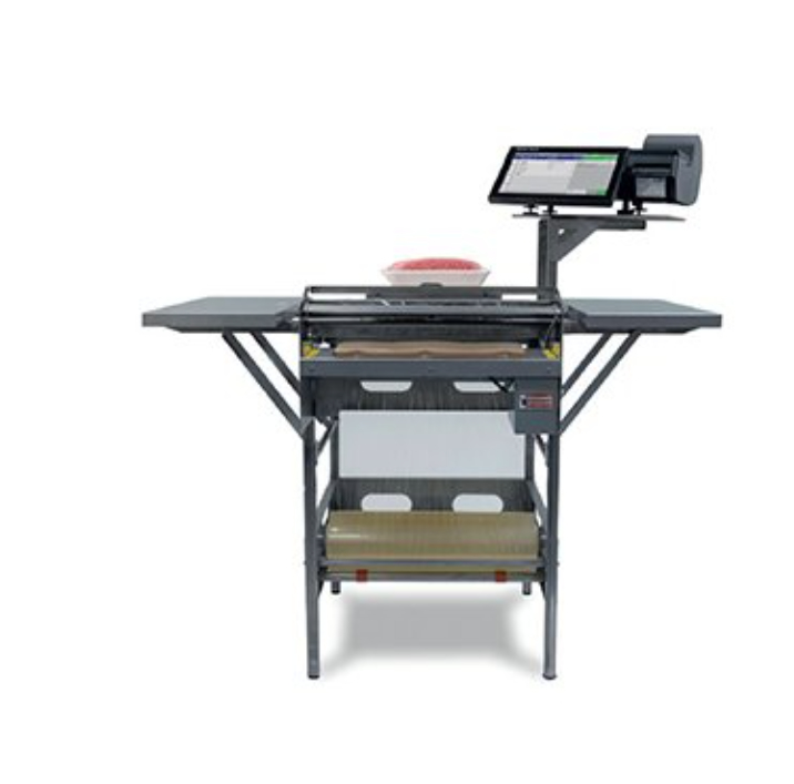 محطة عمل تغليف الأغذية FreshBase و FreshTWP و Step-Saver Wrapping System لمحلات السوبر ماركت
